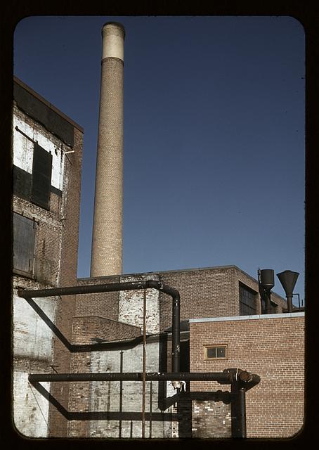 Detail of industrial building in Mass.